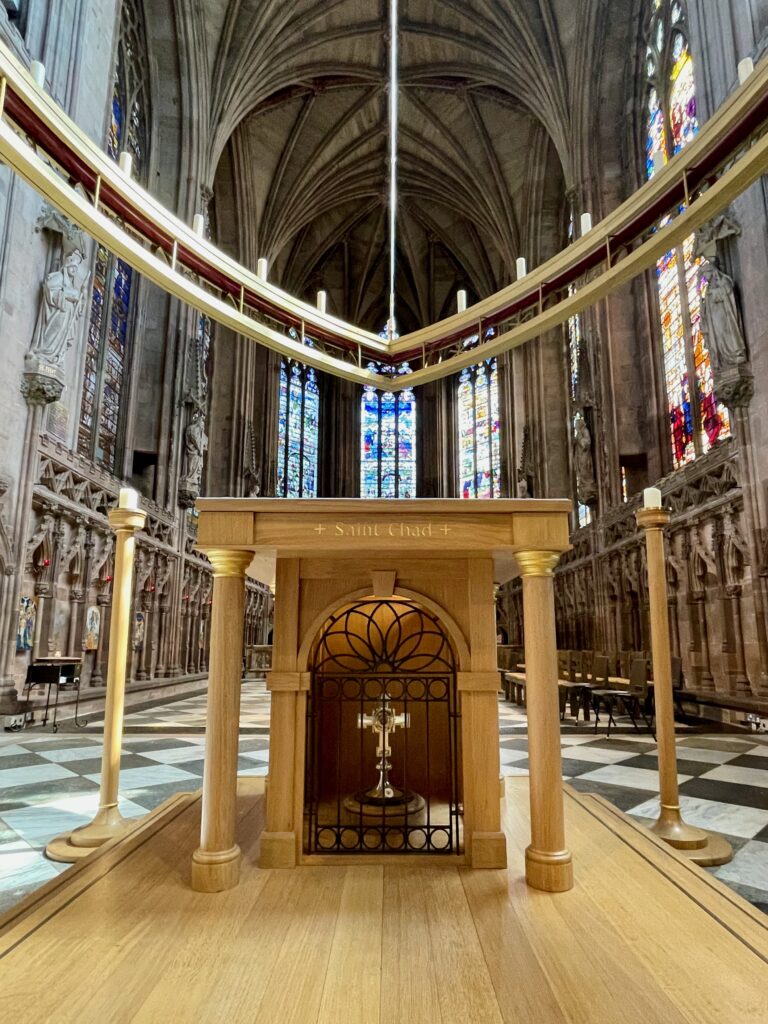 Shrine of St Chad Lichfield Cathedral Photo by JFPenn