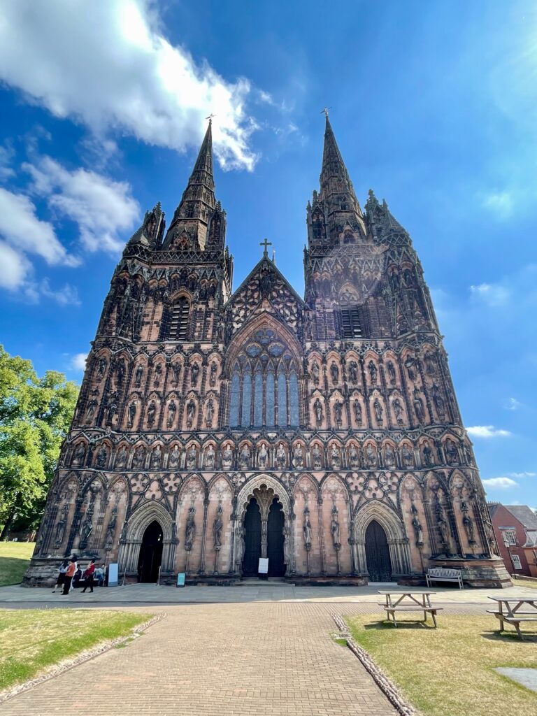 West Front Lichfield Cathedral Photo by JFPenn