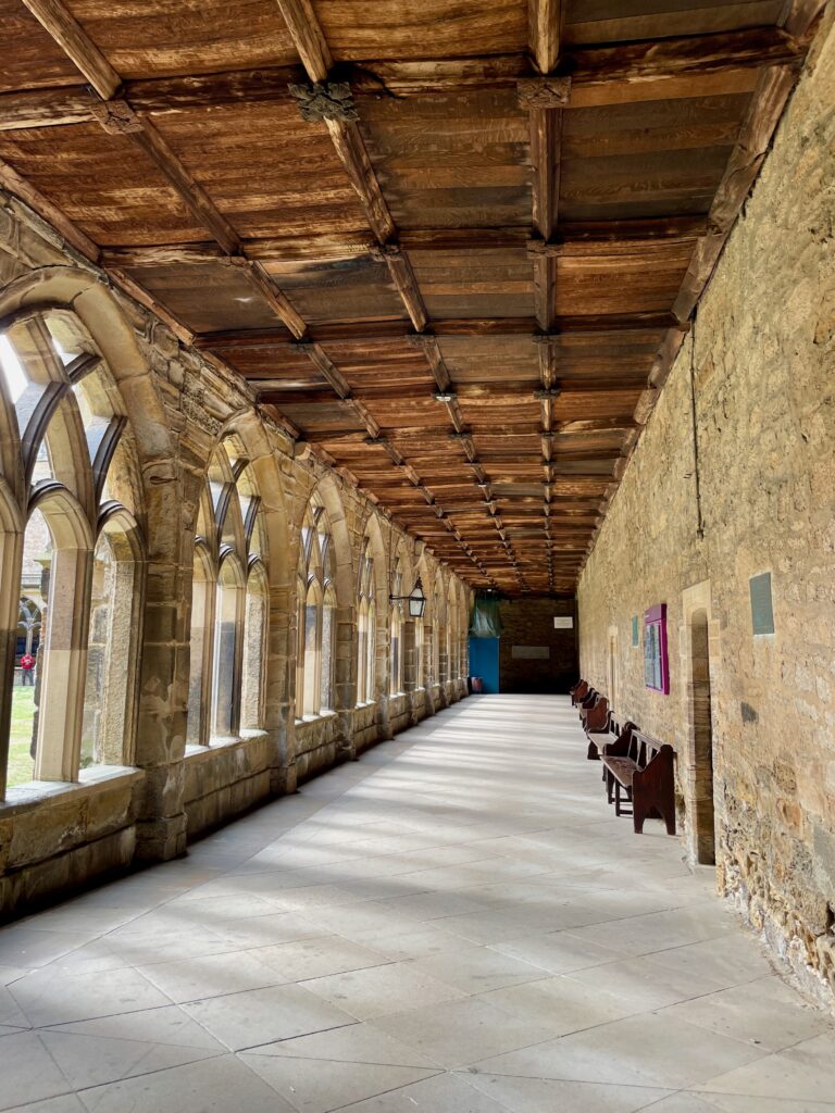 Cloisters Durham Cathedral Photo by JFPenn
