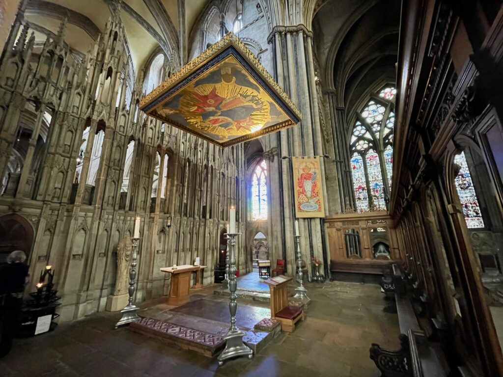 St Cuthberts Shrine Durham Cathedral Photo by JFPenn