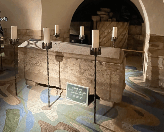 Tomb of St William York Minster Photo by JFPenn