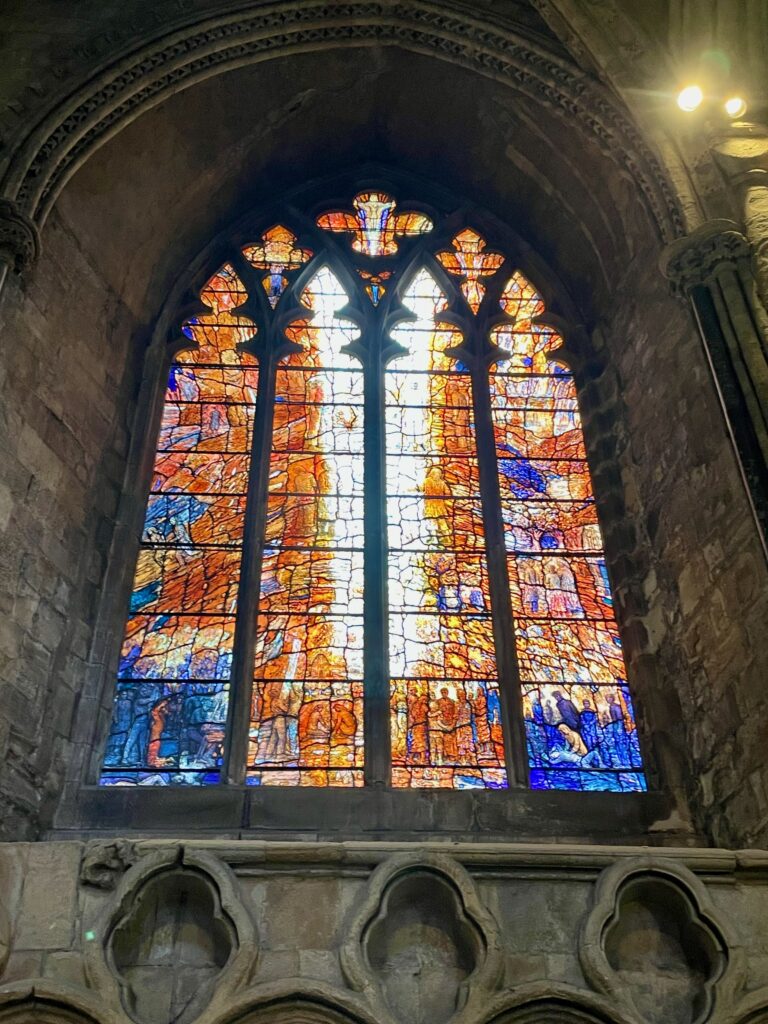 Transfiguration Window Durham Cathedral Photo by JFPenn