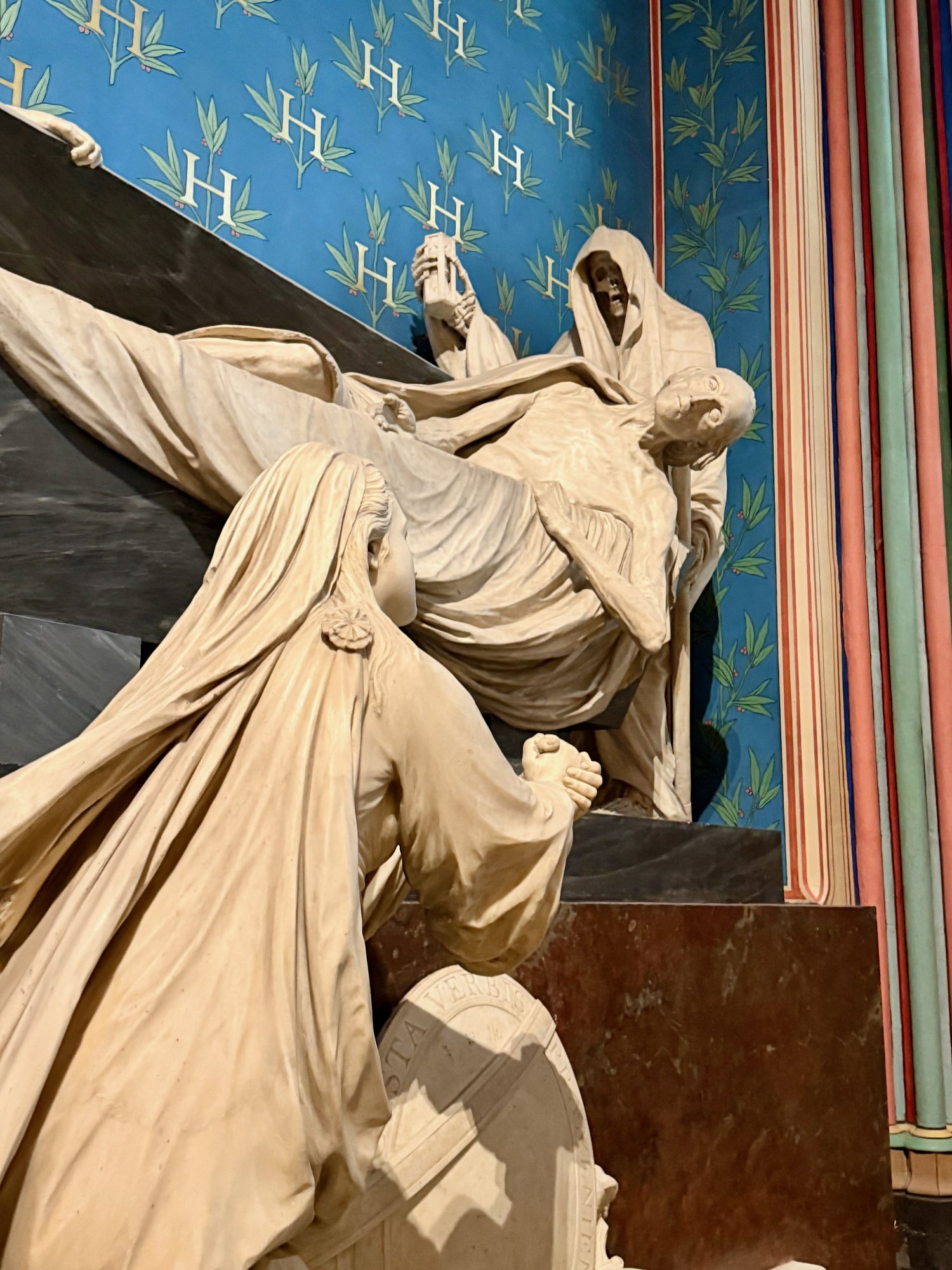 Mausoleum of the Comte d'Harcourt, Notre-Dame de Paris. Photo by JFPenn