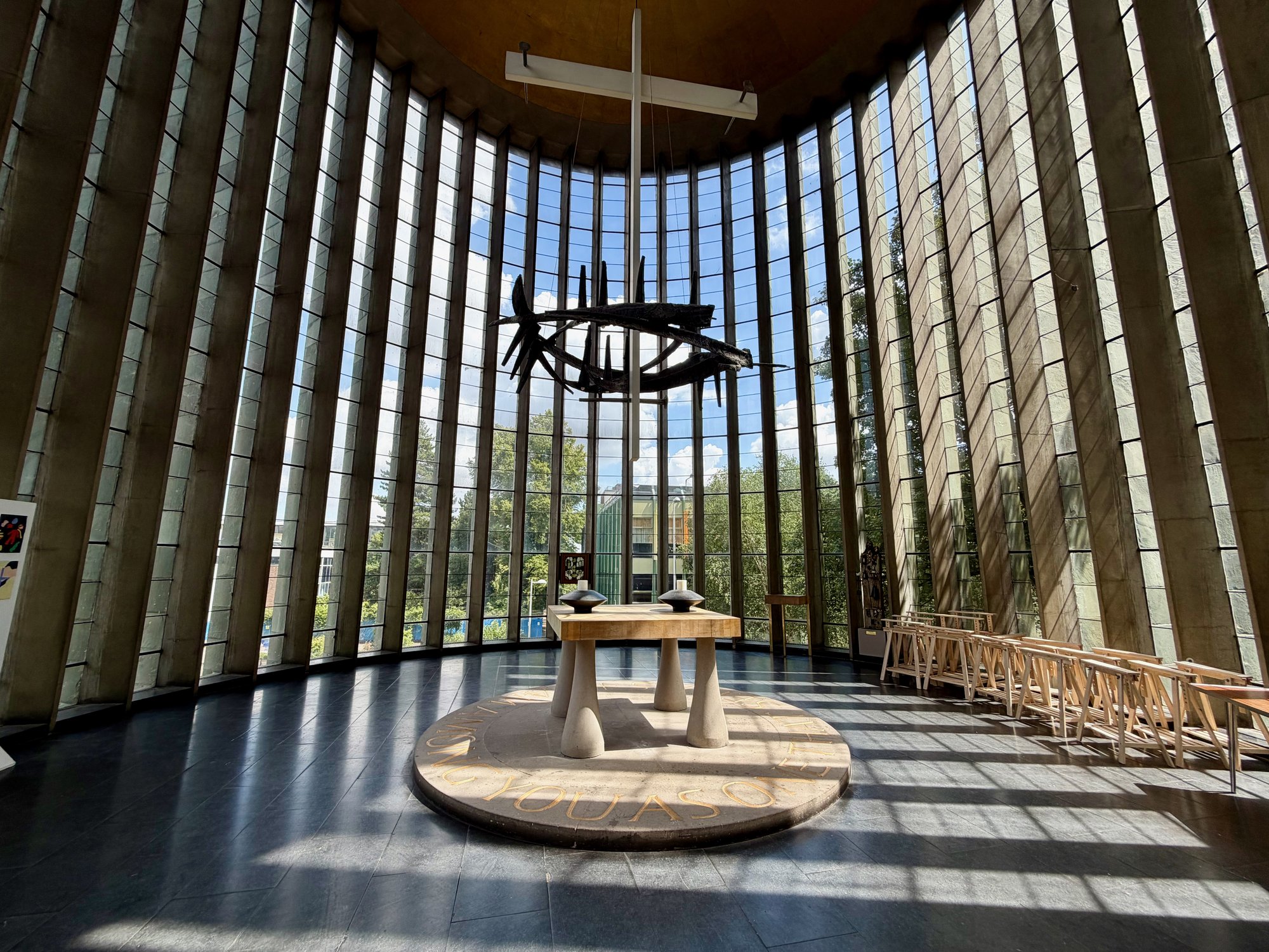 The Chapel of Christ the Servant, Coventry Cathedral. Photo by JFPenn