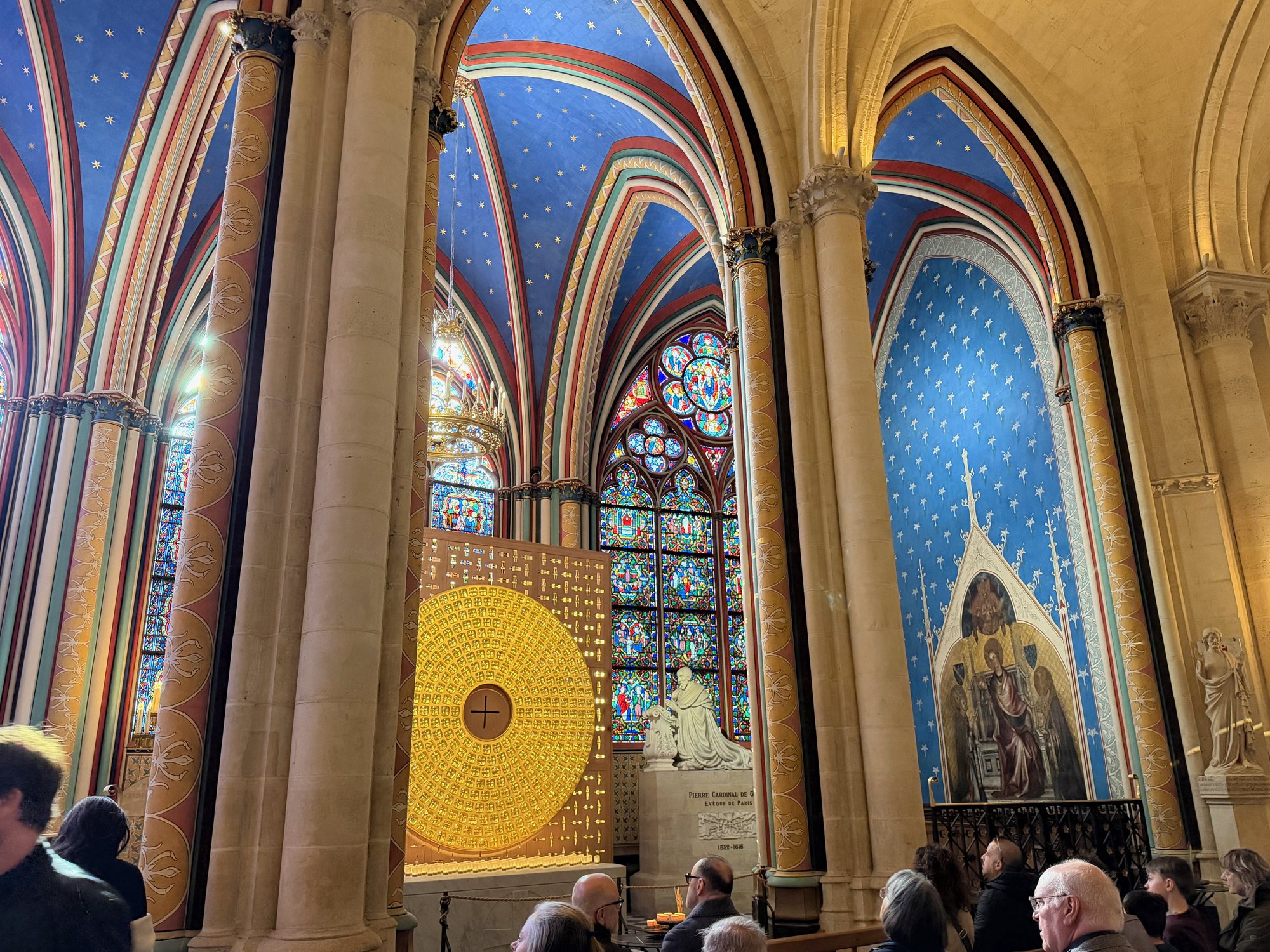 Chapel of the Crown of Thorns, Notre-Dame de Paris. Photo by JFPenn