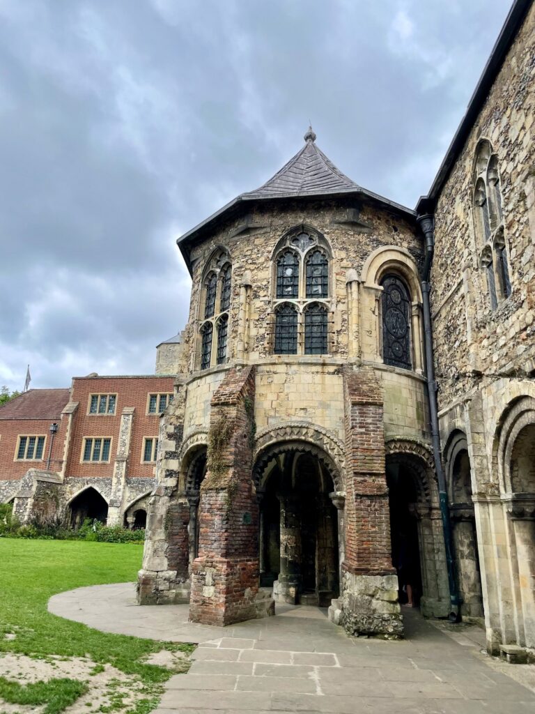 Water Tower in the Infirmary Cloister, Canterbury Cathedral. Photo by JFPenn