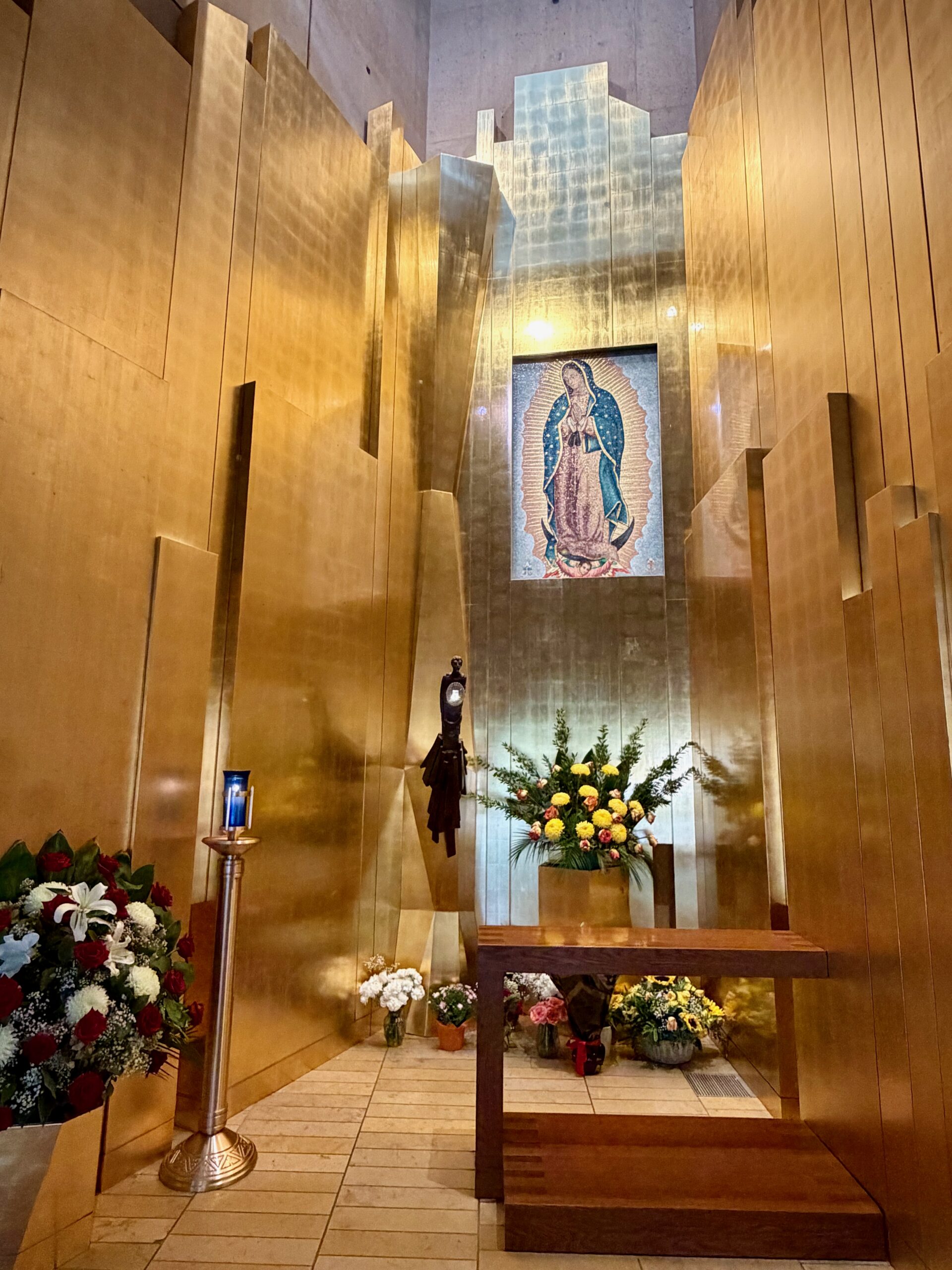 Chapel of the Relic of the Tilma, Cathedral of Our Lady of the Angels. Photo by JFPenn