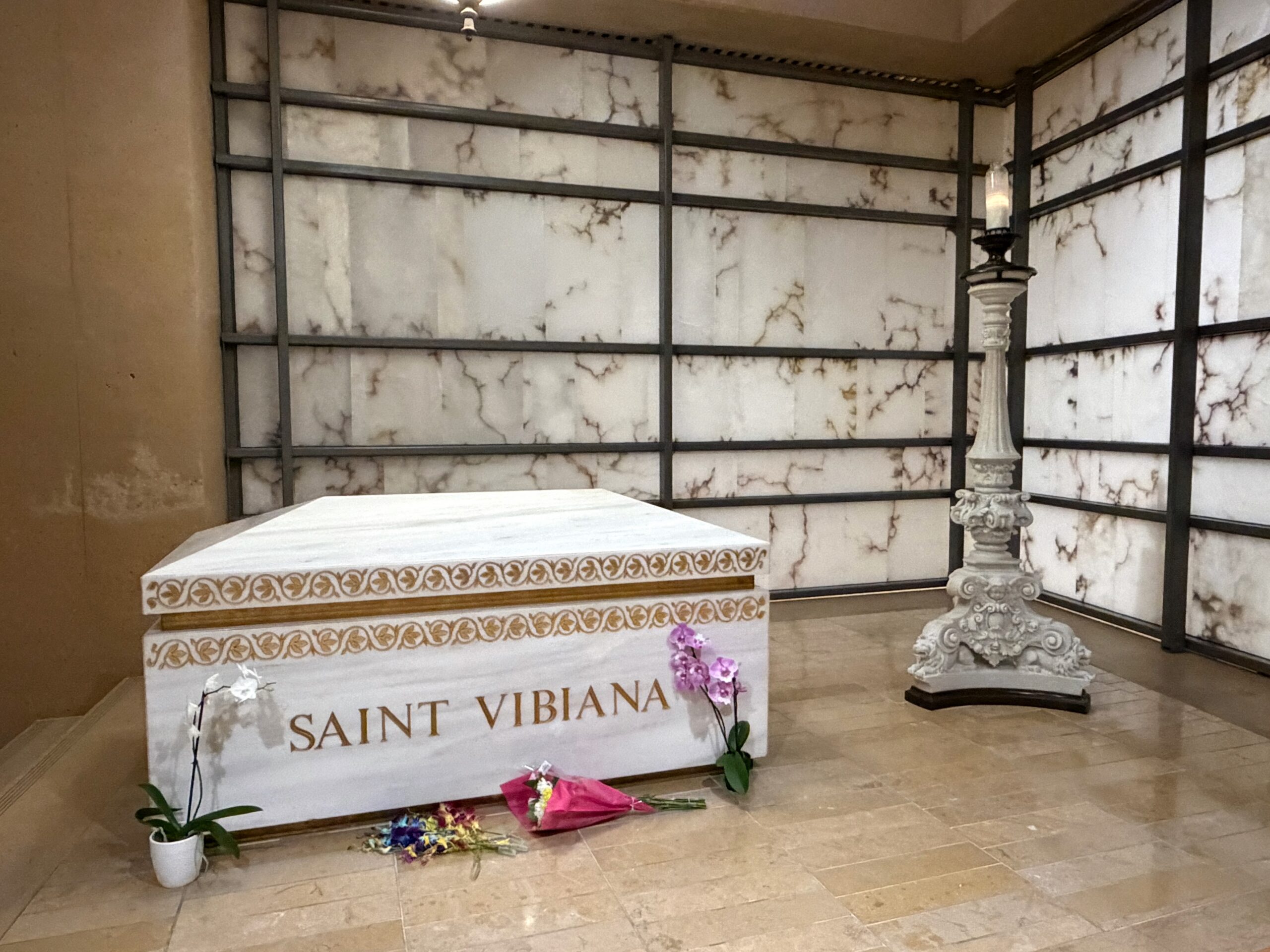Shrine of St Vibiana, Cathedral of Our Lady of the Angels. Photo by JFPenn